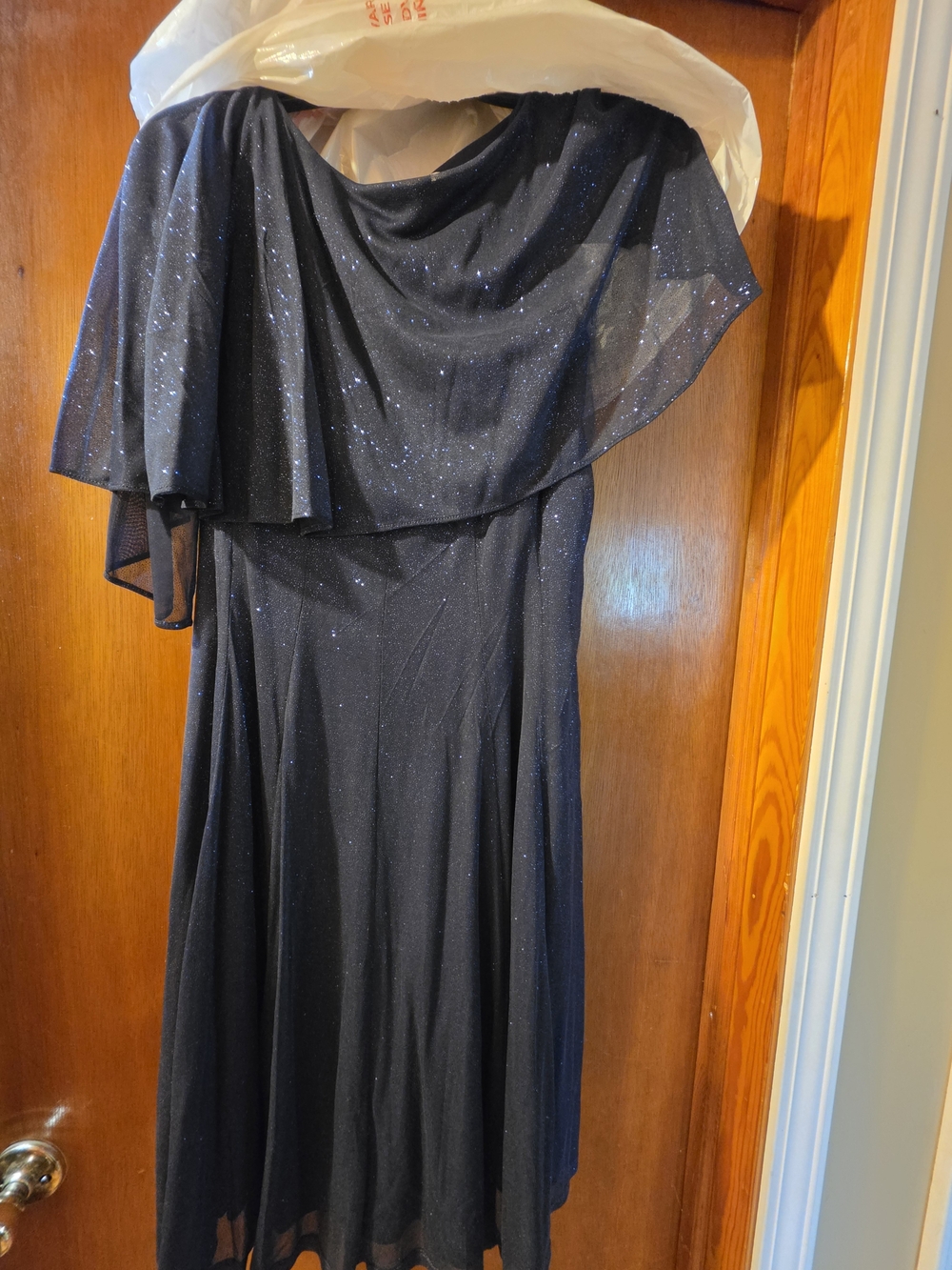 Navy Sparkle Dress